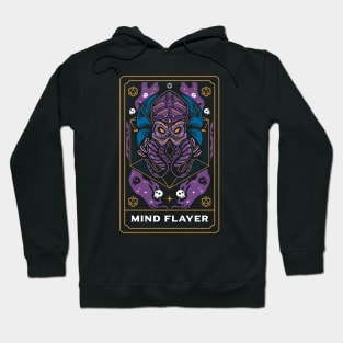 Mind Flayer Tarot Card Hoodie